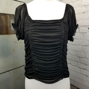 Steampunk 90s style Perfect goth top almost famous size large